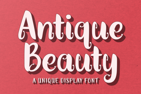 Antique Beauty Font for Timeless Branding