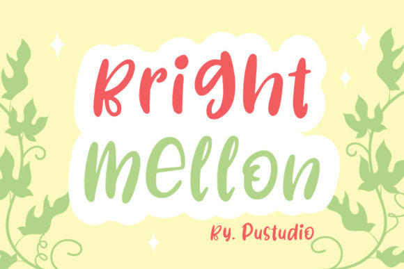 Bright Mellon Display Font for Warm, Handcrafted Branding