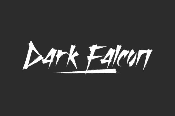 Dark Falcon Display Font for Modern Digital Branding
