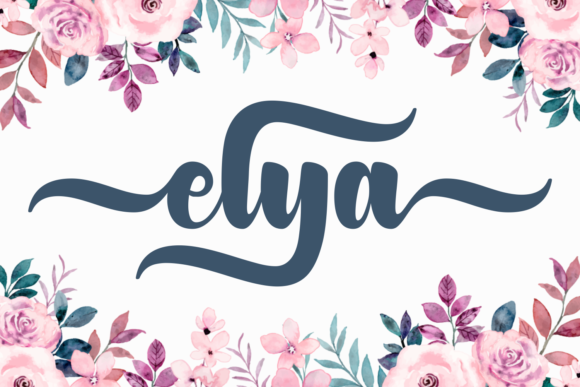 Elya: A Beautiful Display Font for Elegant Branding