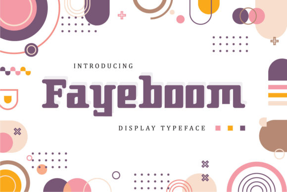 Fayeboom Display Font for Bold Brand Identity