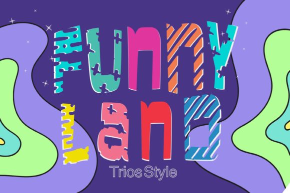 Funny Land Display Font for Cheerful Brand Identity