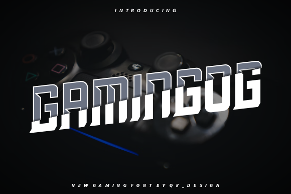 Gamingog: A Bold Display Font for Standout Branding