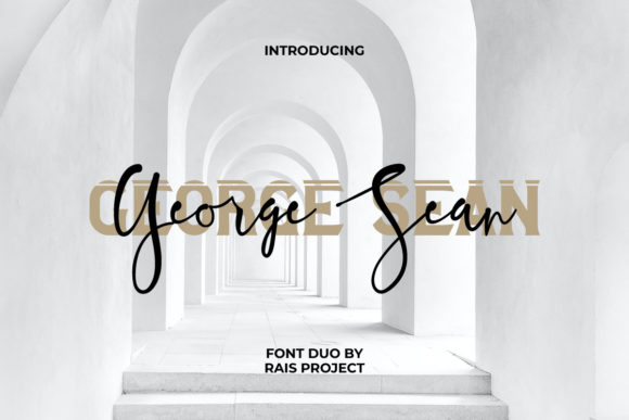George Sean Font: Chic & Cheery Typeface for Creatives