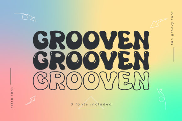 Grooven Display Font for Handmade Brands