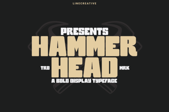 Hammer Head Font: A Bold Display Typeface for Your Brand