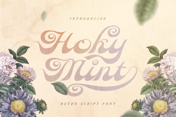Hoky Mint: A Retro Display Font Worth Downloading