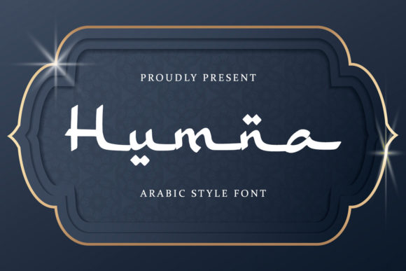 Humna: A Stunning Arabic-Styled Display Font for Digital Branding