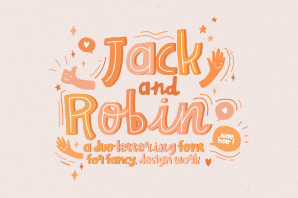 Jack Robin Display Font: An Elegant Typeface for Brand Projects