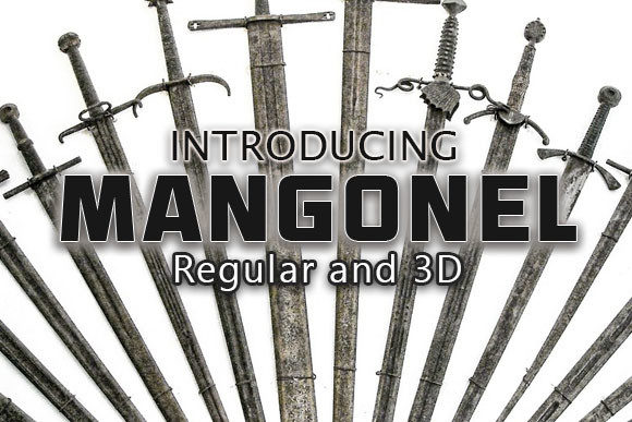 Mangonel Font: A Bold Display Typeface for Creative Branding