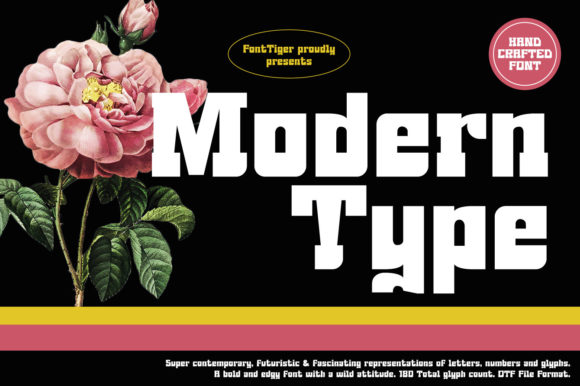 Modern Type Font for Bold Campaign Visuals