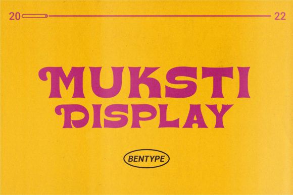 Muksti: A Wavy Display Font for Thoughtful Editorial Design