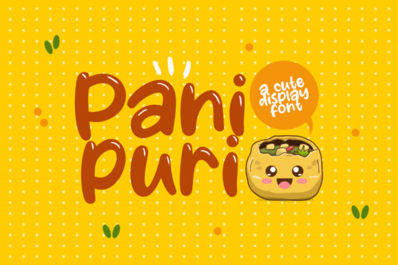 Panipuri Font: A Playful Display Typeface for Scroll-Stopping Visuals