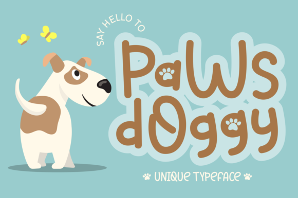 Paws Doggy Display Font for Playful Editorial Design