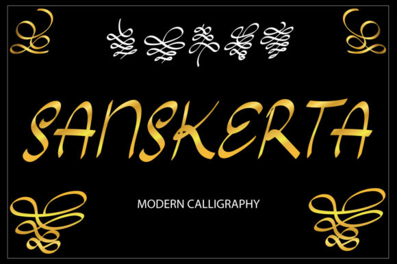 Sanskerta: A Luxurious Display Font for Elegant Design