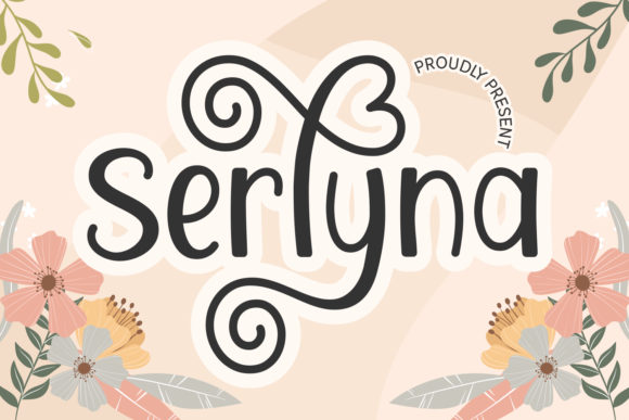 Serlyna: Elegant Display Font for Romantic Branding
