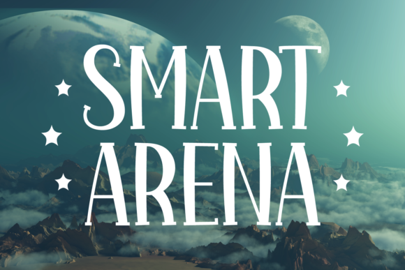 Smart Arena Display Font for Bold Branding
