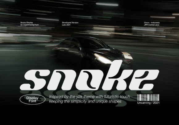 Snoke – A Modern Display Font for Digital Branding