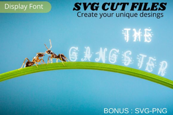 The Gangster: A Bold Display Font for Standout Design
