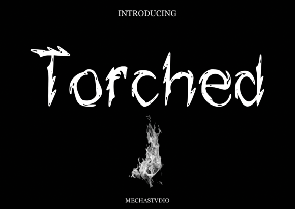 Torched: A Creepy and Cool Display Font for Scroll-Stopping Branding