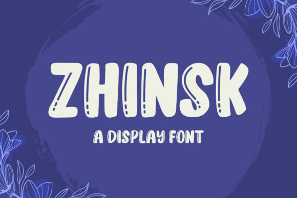Zhinsk Font: A Trendy Display Font for Small Business Branding